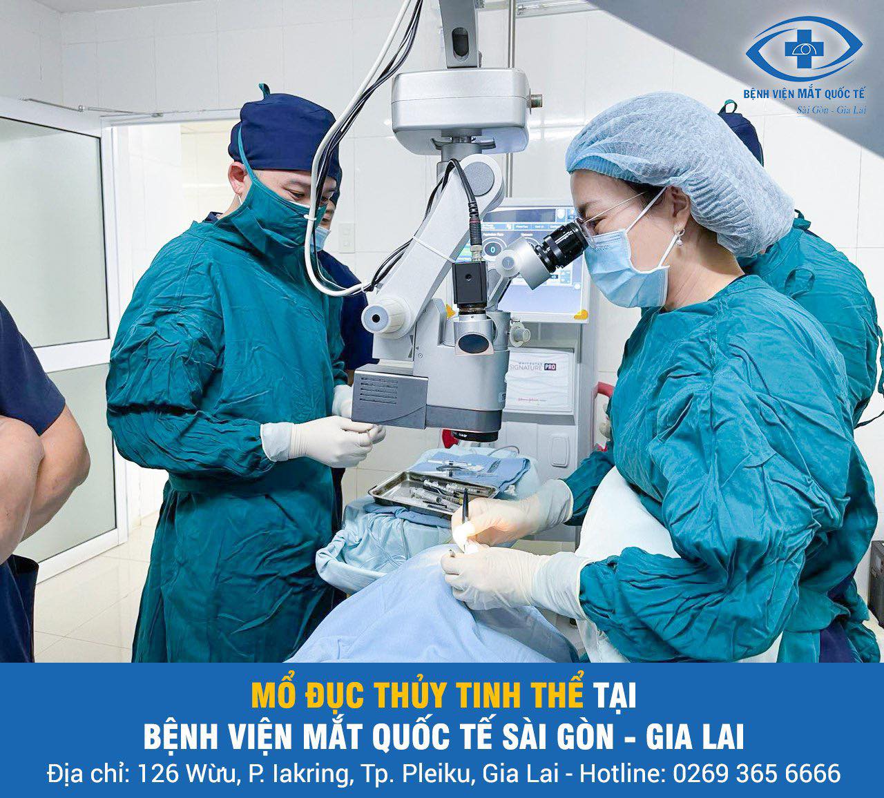 phẫu thuật phaco tại bệnh viện mắt quốc tế sài gòn - gia lai