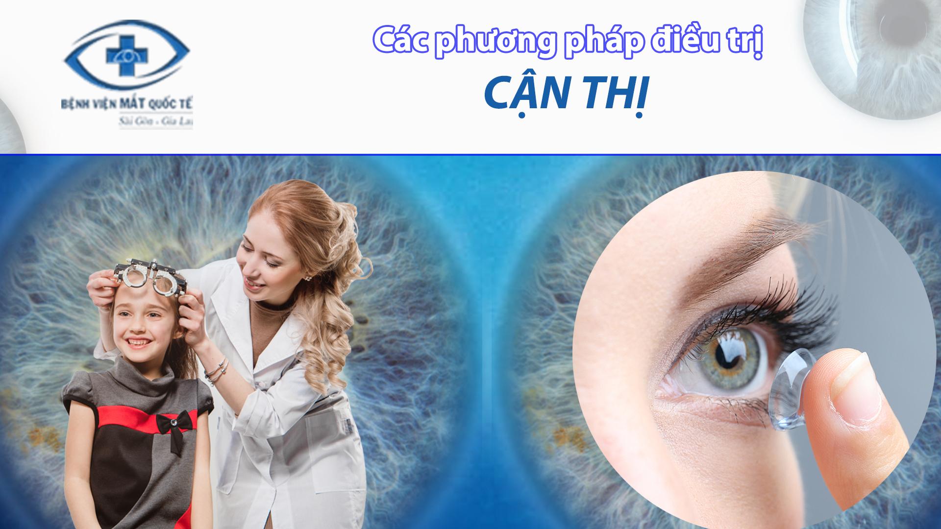 các phương pháp điều trị cận thị