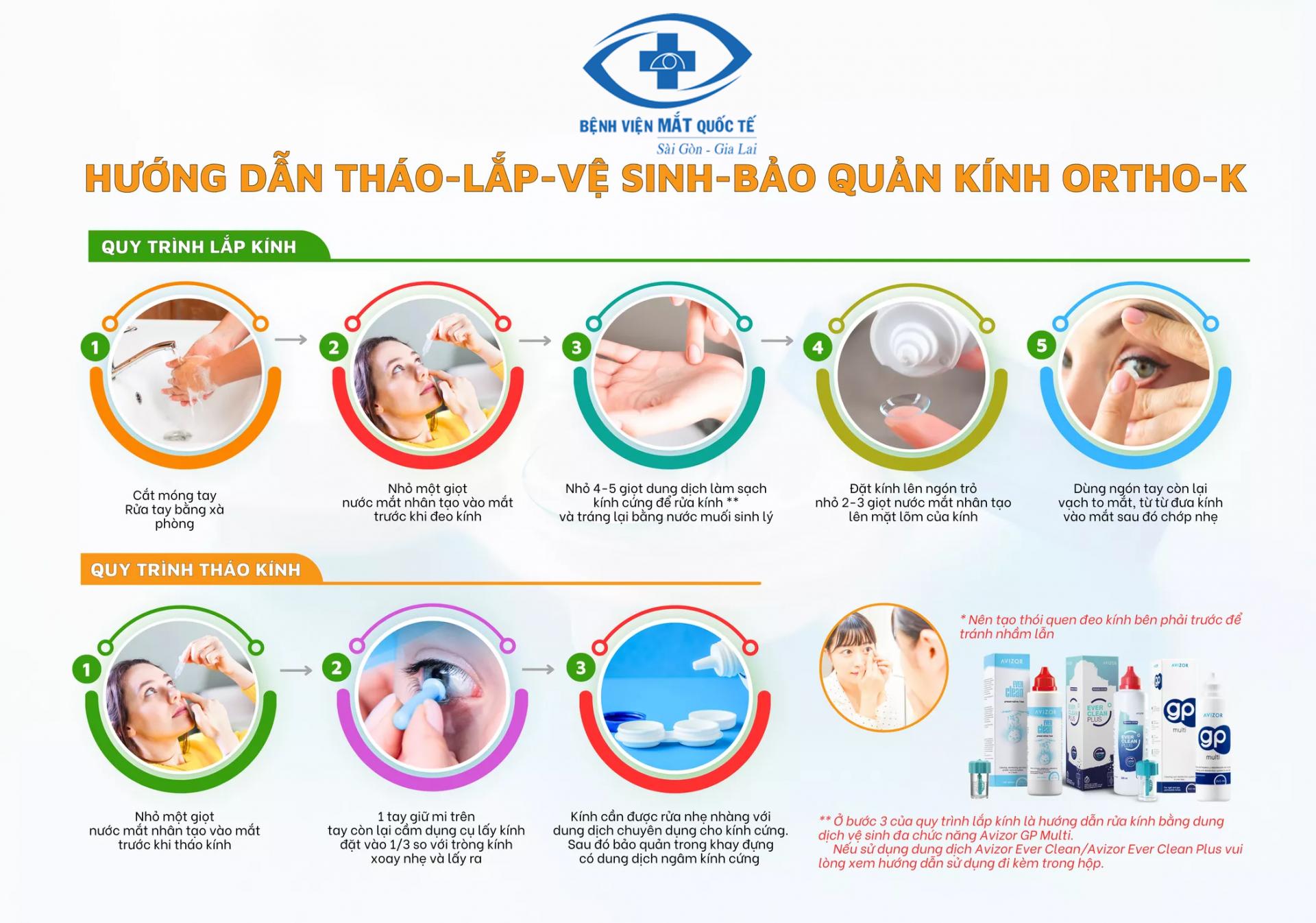 hướng dẫn vệ sinh kính áp tròng