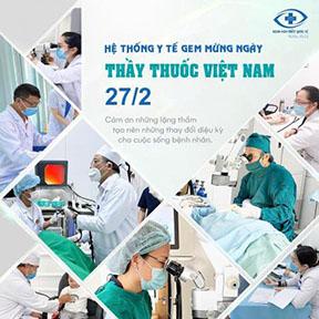 Bệnh viện Mắt Quốc Tế Sài Gòn - Gia Lai Mừng ngày Thầy Thuốc Việt Nam 27/2