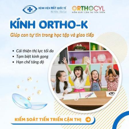 Điều trị cận thị bằng Ortho-K - Trung tâm Kiểm soát Cận Thị & Nhược thị