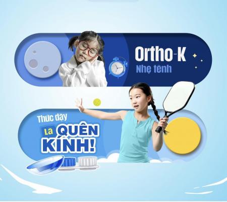 Ortho-K – Giải pháp điều trị cận thị không phẫu thuật