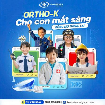 ORTHO-K – GIẢI PHÁP ĐIỀU TRỊ CẬN THỊ KHÔNG PHẪU THUẬT, KHÔNG KÍNH GỌNG!