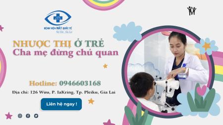 Nhược Thị Ở Trẻ Em: Cha Mẹ Đừng Chủ Quan