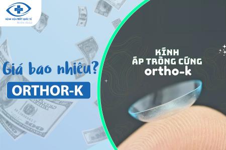 Điều trị cận thị bằng kính Ortho-K giá bao nhiêu?